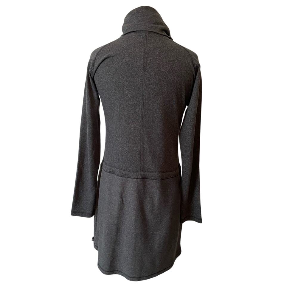 Mountain Hardwear Women's Sm Cowl Neck Dress Colorblock Grey Outdoors Athleisure - Picture 3 of 13